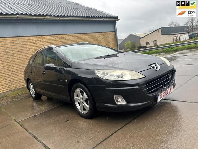 Zwart Gebruikt 2007 Peugeot 407 Stationwagen | € 1.895 (Eerlijke prijs) - Afbeelding 1/4