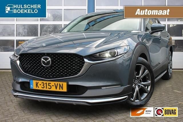 Grijs Gebruikt 2021 Mazda CX-30 Luxury SUV | € 27.750 (Eerlijke prijs) - Afbeelding 1/4