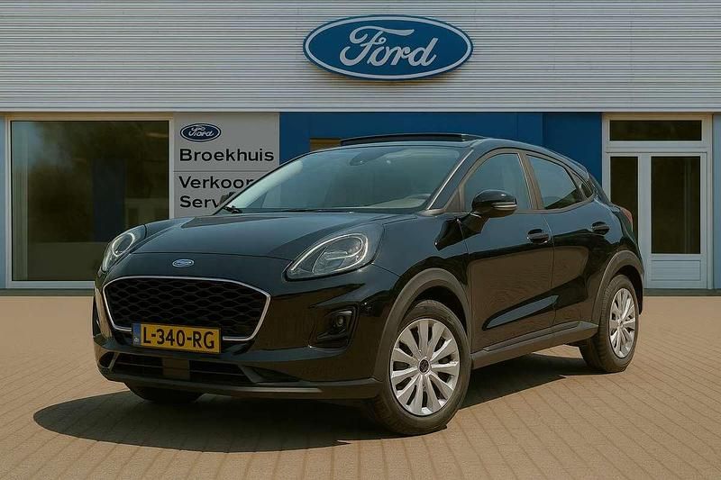Zwart Gebruikt 2021 Ford Puma SUV | € 16.900 (Goede deal) - Afbeelding 1/1