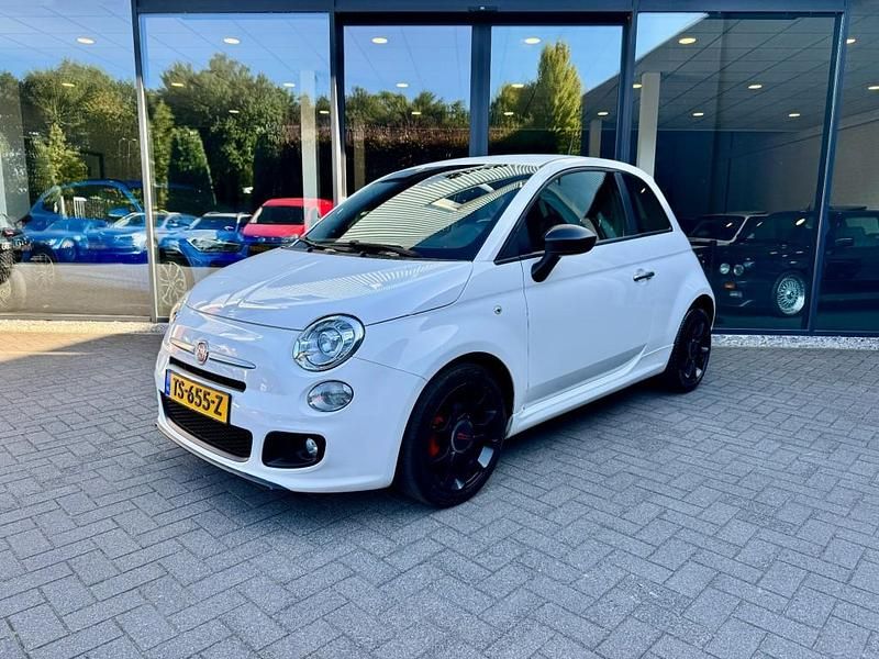Wit, andere lak Gebruikt 2014 Fiat 500 Sport Hatchback | € 6.950 (Eerlijke prijs) - Afbeelding 1/4