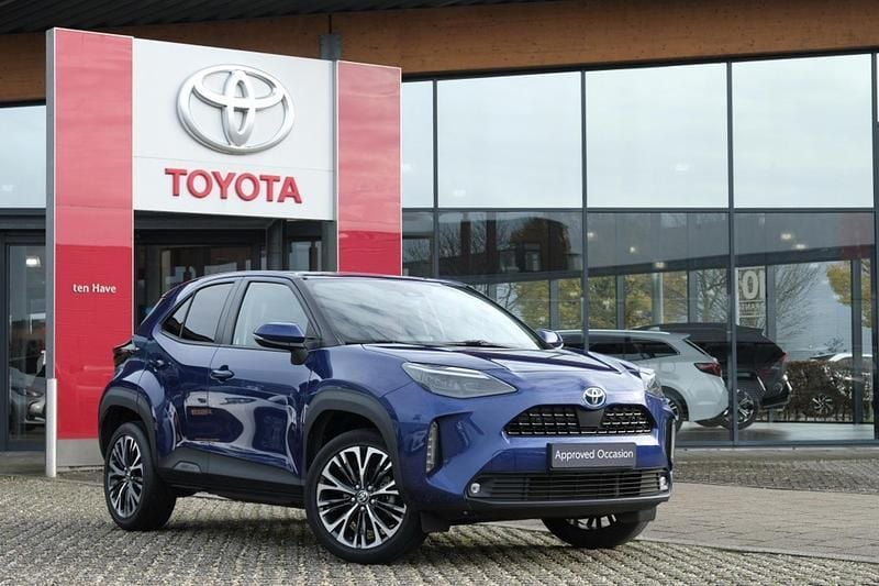 Blauw Gebruikt 2021 Toyota Yaris Hybrid Executive SUV | € 27.499 (Eerlijke prijs) - Afbeelding 1/1