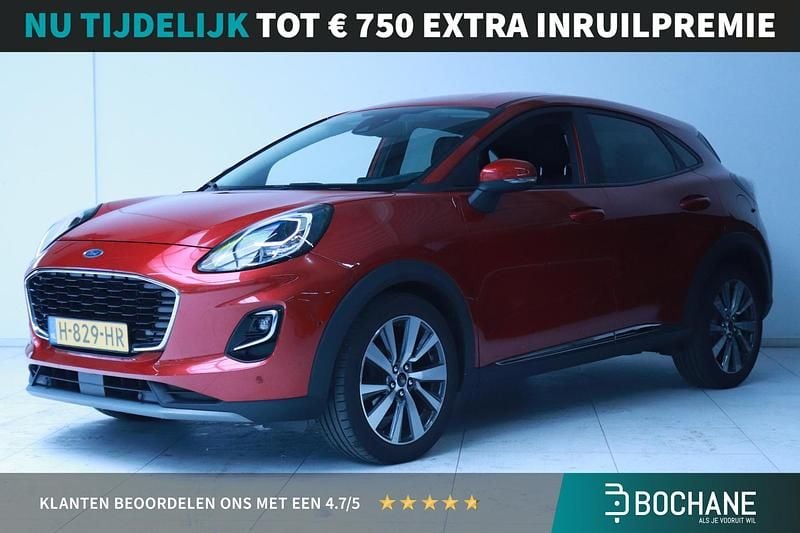 Rood Gebruikt 2020 Ford Puma Gen-E Titanium X SUV | € 17.645 - Afbeelding 1/4
