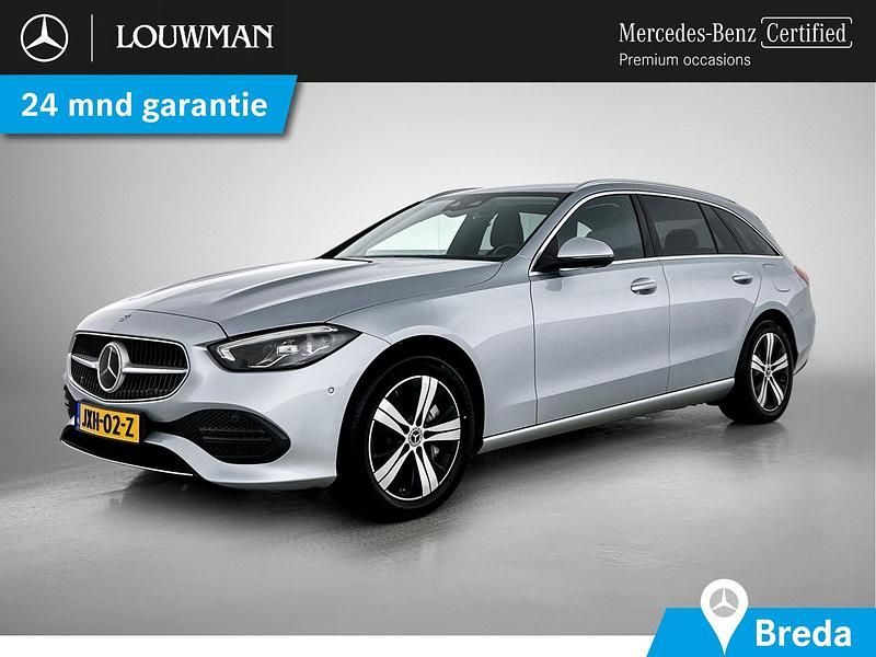 Occasion Mercedes C300 Luxury 313 PK (230 kW) 2023 Zilver Stationwagen