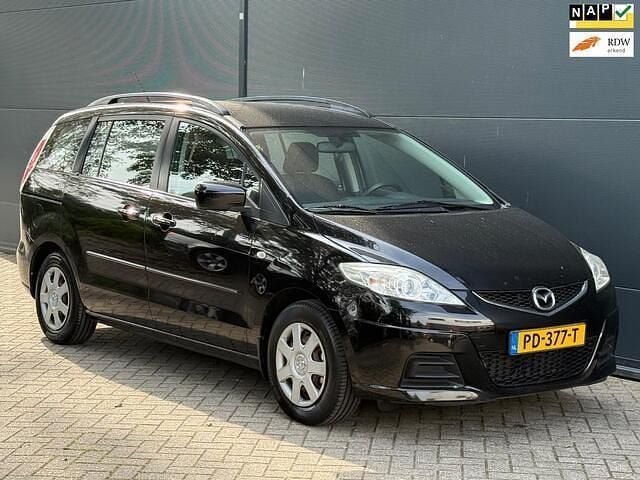 Zwart Gebruikt 2009 Mazda 5 MPV | € 3.245 (Eerlijke prijs) - Afbeelding 1/4