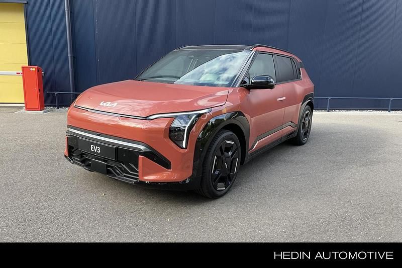 Rood Nieuw 2025 Kia EV3 4 SUV | € 49.900 - Afbeelding 1/3
