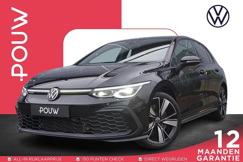 Zwart Gebruikt 2021 VW Golf VIII GTE Hatchback | € 25.950 (Goede deal) - Afbeelding 1/4