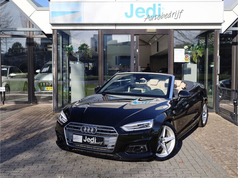 Zwart Gebruikt 2021 Audi A5 Cabriolet Sport Cabriolet | € 39.950 (Super prijs) - Afbeelding 1/4