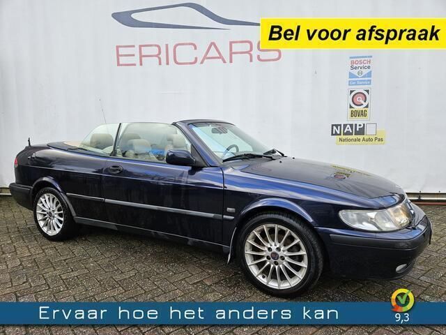 Blauw Gebruikt 2002 Saab 9-3 Cabriolet Cabriolet | € 4.950 (Goede deal) - Afbeelding 1/4