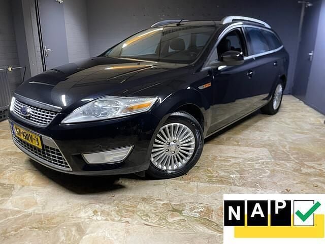 Zwart Gebruikt 2008 Ford Mondeo Titanium Stationwagen | € 3.950 (Goede deal) - Afbeelding 1/4