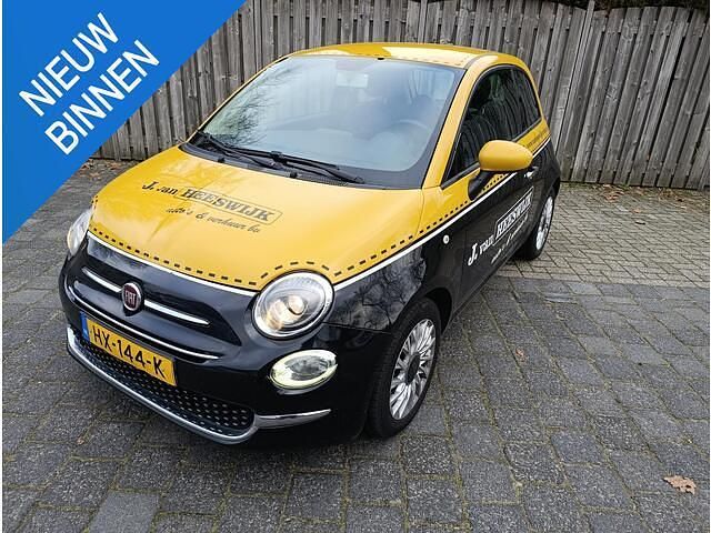 Blauw Occasion 2015 Fiat 500 Lounge Hatchback | € 5.250 (Super prijs) - Afbeelding 1/4