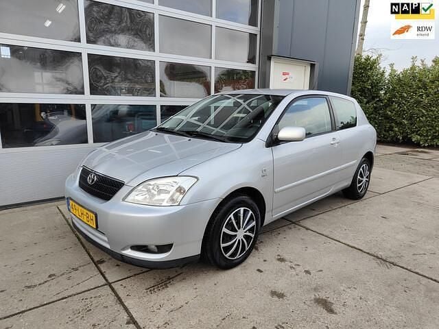 Grijs Occasion 2003 Toyota Corolla Sol Hatchback | € 1.950 (Super prijs) - Afbeelding 1/4