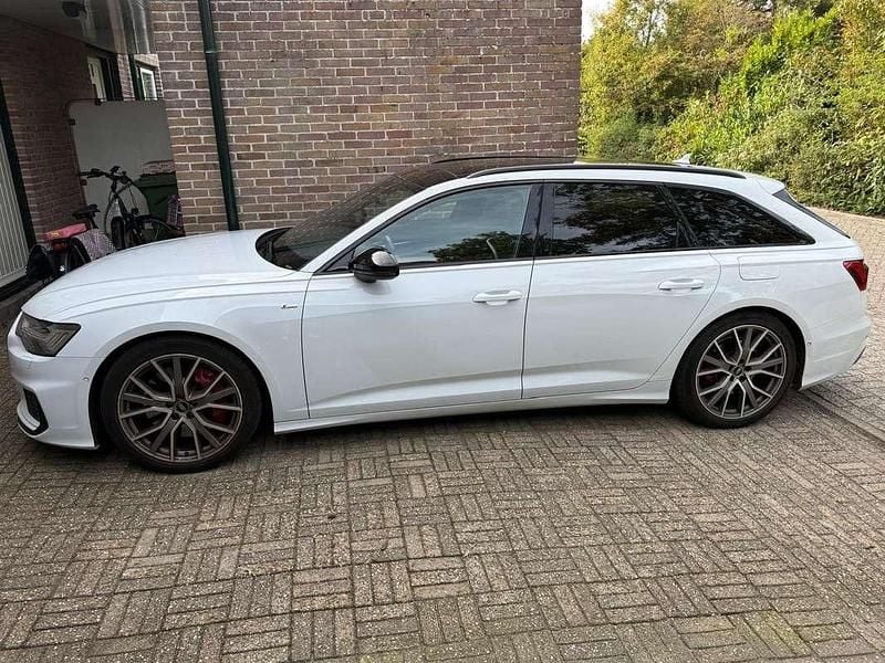 Wit Occasion 2021 Audi A6 Competition Stationwagen | € 35.999 (Super prijs) - Afbeelding 1/4