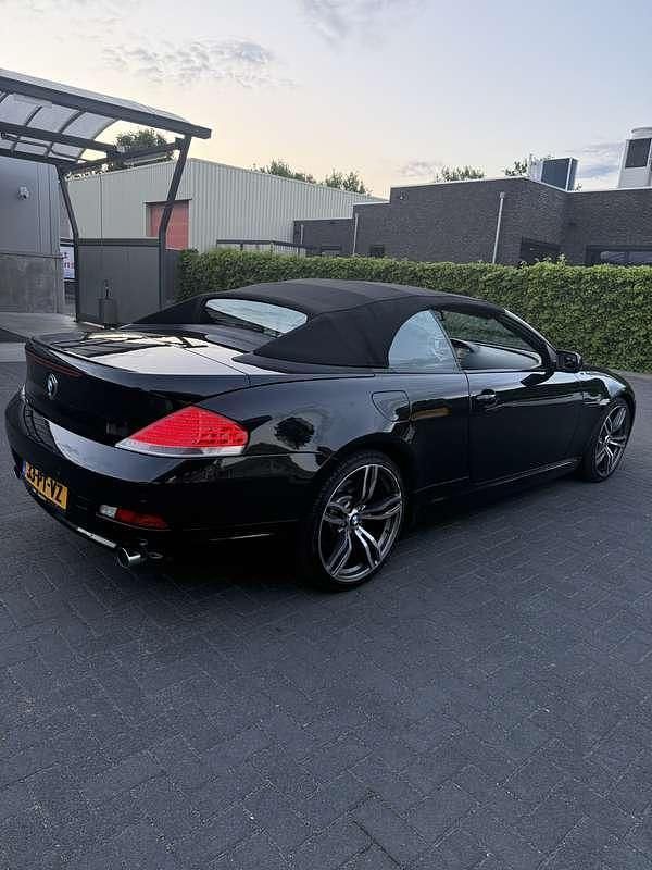 Zwart Gebruikt 2004 BMW 645 Cabriolet Cabriolet | € 10.750 - Afbeelding 1/4
