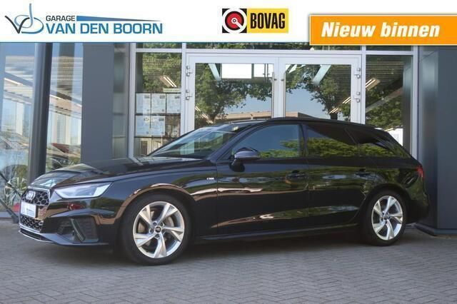 Zwart Gebruikt 2021 Audi A4 S-Line Stationwagen | € 34.950 (Eerlijke prijs) - Afbeelding 1/4
