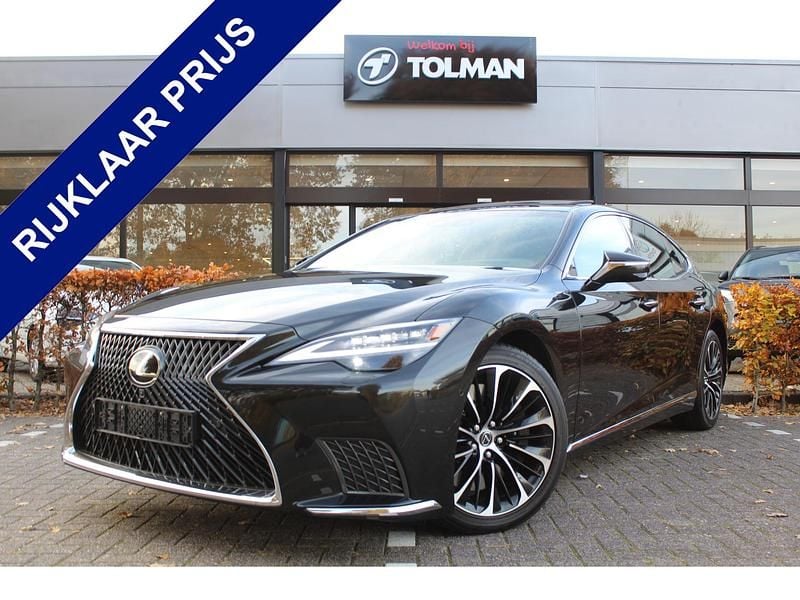 Zwart Gebruikt 2023 Lexus LS500h Executive Line Sedan | € 109.950 - Afbeelding 1/4