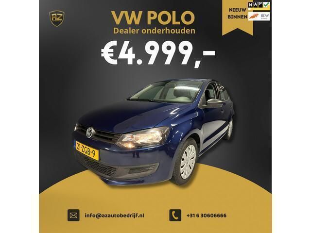 Blauw Occasion 2012 VW Polo Hatchback | € 4.999 (Eerlijke prijs) - Afbeelding 1/4