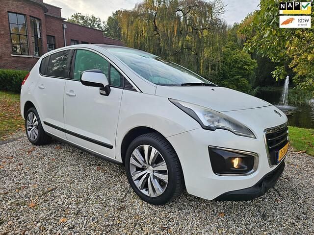 Wit Gebruikt 2014 Peugeot 3008 Active MPV | € 6.999 (Eerlijke prijs) - Afbeelding 1/4
