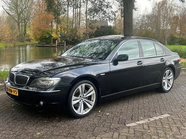 Zwart Gebruikt 2005 BMW 740 Executive Sedan | € 5.950 - Afbeelding 1/4