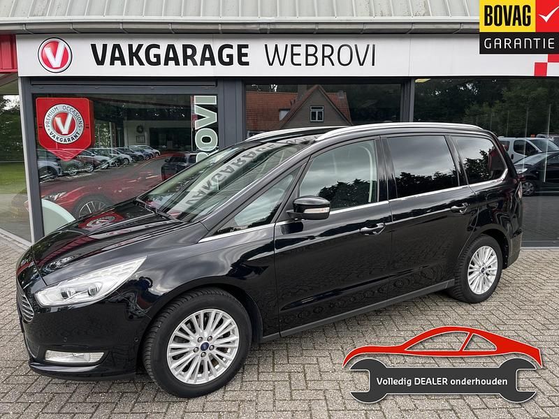 Zwart Gebruikt 2018 Ford Galaxy Titanium MPV | € 19.900 (Iets duurder) - Afbeelding 1/4