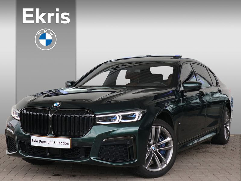 Groen, metallic lak Gebruikt 2020 BMW 750L Executive Sedan | € 77.695 (Iets duurder) - Afbeelding 1/4