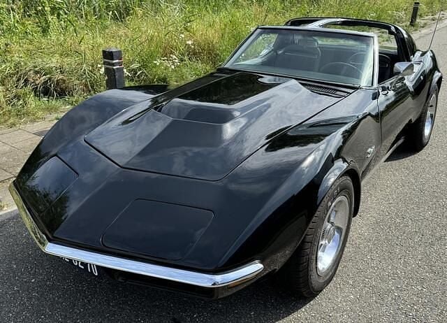 Zwart Gebruikt 1970 Chevrolet Corvette Coupé | € 26.999 - Afbeelding 1/4