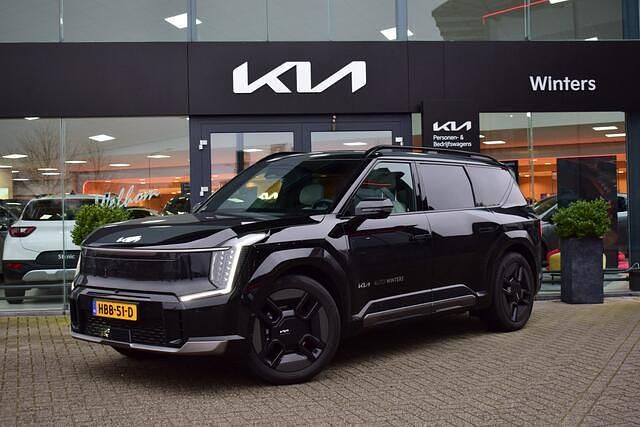 Zwart Gebruikt 2025 Kia EV9 GT-Line SUV | € 74.935 (Eerlijke prijs) - Afbeelding 1/4