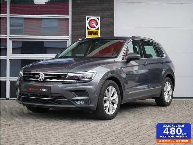 Grijs Gebruikt 2020 VW Tiguan Highline SUV | € 29.950 (Goede deal) - Afbeelding 1/4