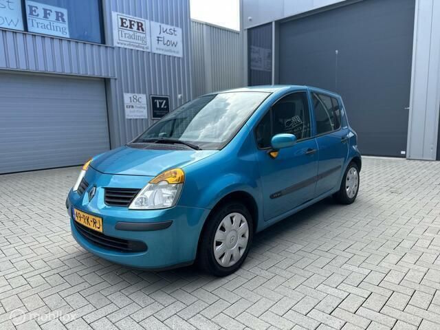 Blauw Occasion 2005 Renault Modus Dynamique MPV | € 1.950 (Eerlijke prijs) - Afbeelding 1/4