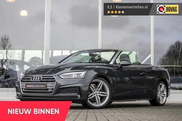 Grijs, metallic lak Gebruikt 2019 Audi A5 Cabriolet Design Cabriolet | € 33.400 (Goede deal) - Afbeelding 1/4