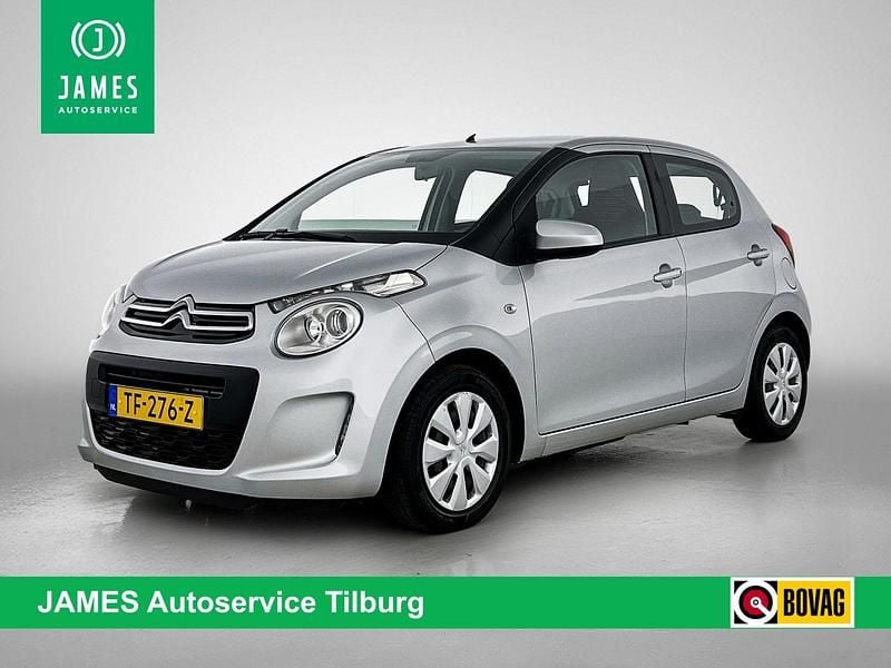Grijs Gebruikt 2018 Citroën C1 Feel Hatchback | € 7.445 (Eerlijke prijs) - Afbeelding 1/4