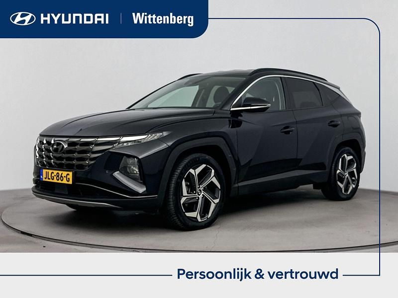 Phantom black pearl (pae) Occasion 2021 Hyundai Tucson Comfort SUV | € 28.900 (Eerlijke prijs) - Afbeelding 1/3