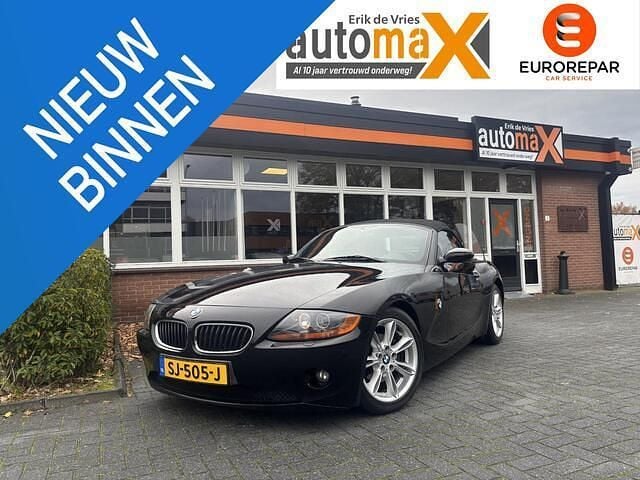 Zwart Gebruikt 2003 BMW Z4 Cabriolet | € 6.950 (Super prijs) - Afbeelding 1/4