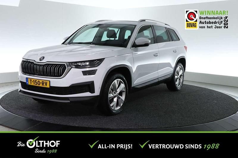Wit Gebruikt 2023 Skoda Kodiaq Business Line SUV | € 39.000 (Super prijs) - Afbeelding 1/4