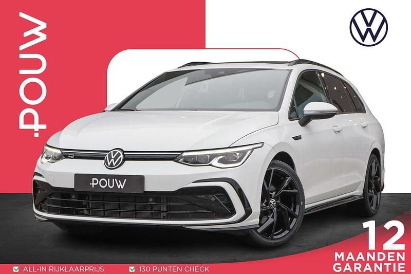 Wit Occasion 2025 VW Golf VIII R-line Stationwagen | € 28.450 (Goede deal) - Afbeelding 1/4