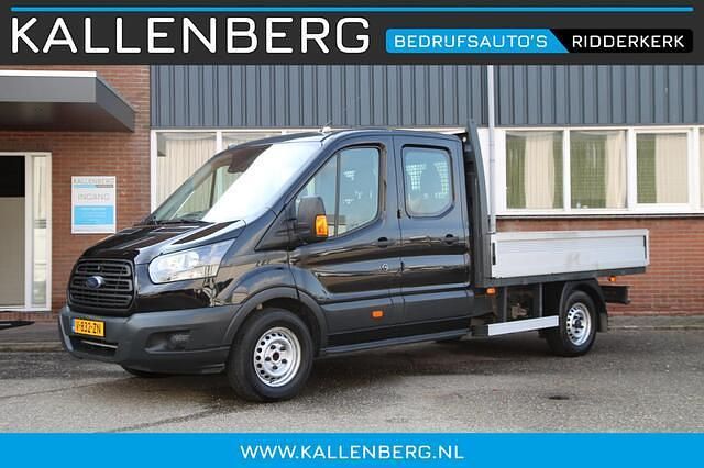 Zwart Gebruikt 2019 Ford Transit Pickup | € 13.950 (Super prijs) - Afbeelding 1/4