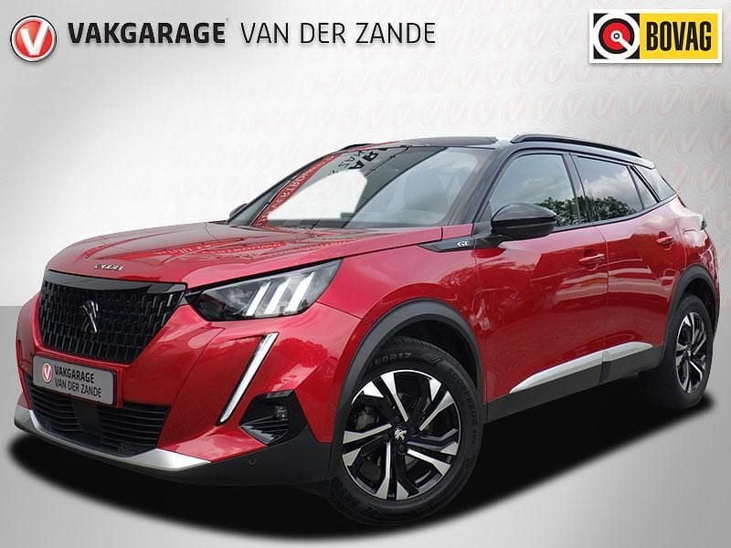 Rood Gebruikt 2022 Peugeot 2008 GT SUV | € 23.745 (Eerlijke prijs) - Afbeelding 1/4