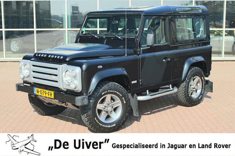 Zwart Gebruikt 2009 Land Rover Defender SUV | € 49.950 - Afbeelding 1/4