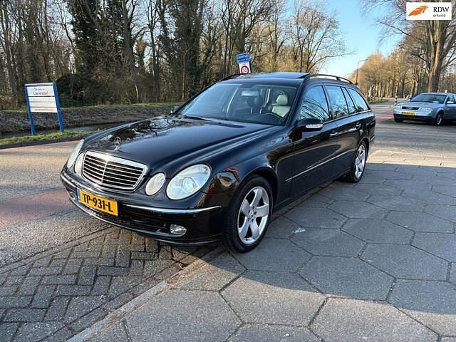 Occasion Mercedes 500 Elegance 306 PK (225 kW) 2003 Zwart Stationwagen