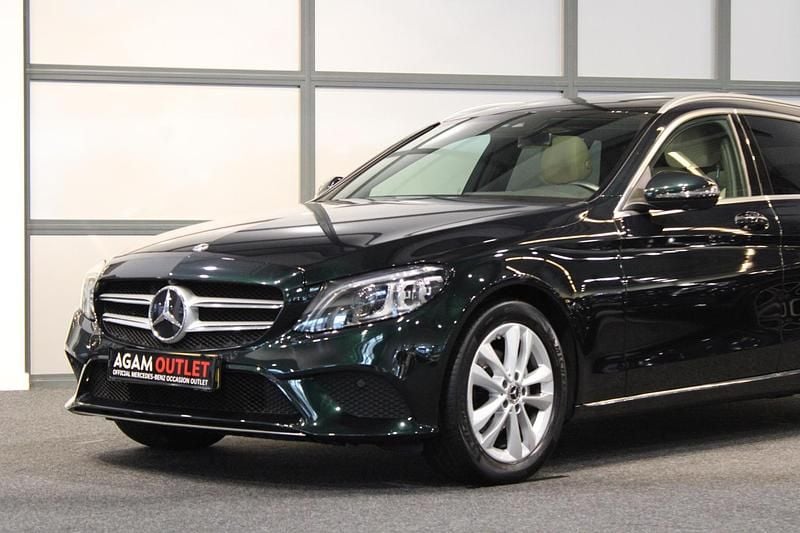 Occasion Mercedes C180 Premium Plus 157 PK (115 kW) 2019 Groen Stationwagen