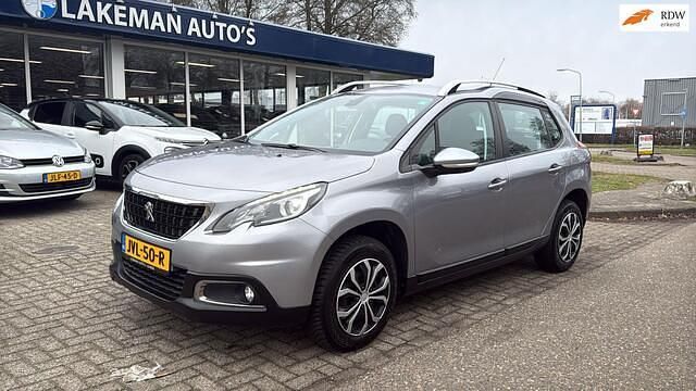 Grijs Occasion 2017 Peugeot 2008 Active SUV | € 10.950 (Duur) - Afbeelding 1/4