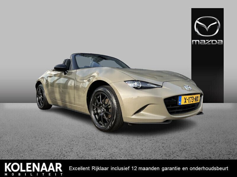 Geel Gebruikt 2024 Mazda MX5 Homura-Line Cabriolet | € 32.395 - Afbeelding 1/4