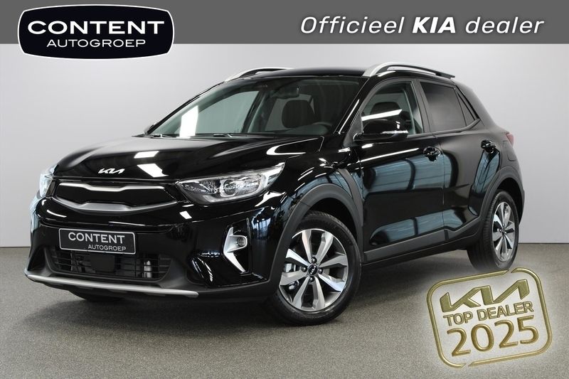Zwart, metallic lak Gebruikt 2023 Kia Stonic SUV | € 27.840 - Afbeelding 1/4