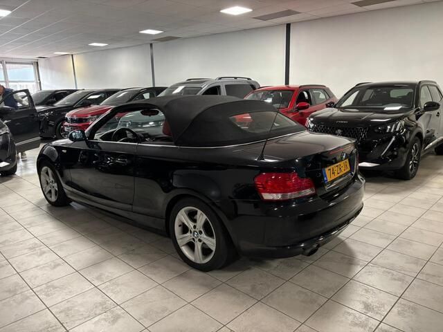 Occasion BMW 120 Cabriolet Executive 170 PK (125 kW) 2008 Zwart Cabriolet