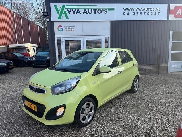 Groen (metallic) Occasion 2012 Kia Picanto Hatchback | € 3.995 (Goede deal) - Afbeelding 1/4