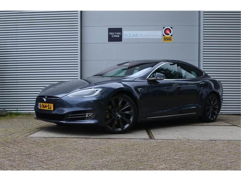 Grijs Gebruikt 2019 Tesla Model S Long Range RWD Hatchback | € 34.999 (Iets duurder) - Afbeelding 1/4
