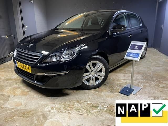 Zwart Gebruikt 2016 Peugeot 308 Active Hatchback | € 6.450 (Goede deal) - Afbeelding 1/4