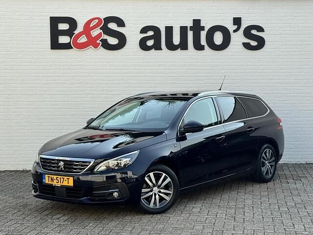 Blauw Gebruikt 2018 Peugeot 308 SW Stationwagen | € 18.400 - Afbeelding 1/4