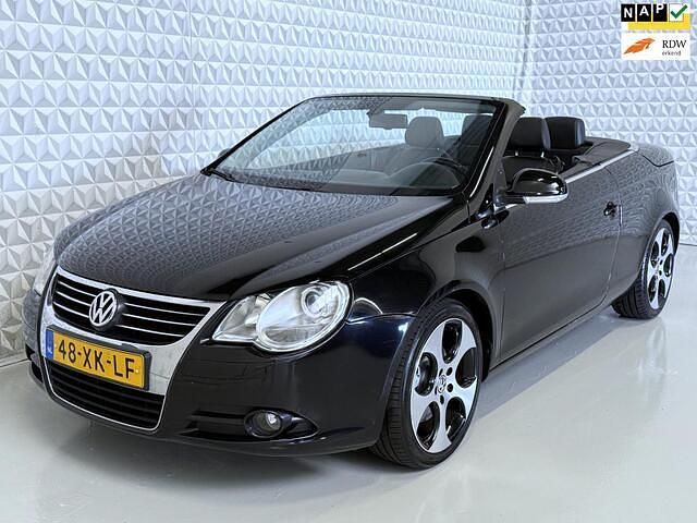 Zwart Gebruikt 2007 VW Eos GTI Cabriolet | € 1.999 (Goede deal) - Afbeelding 1/4