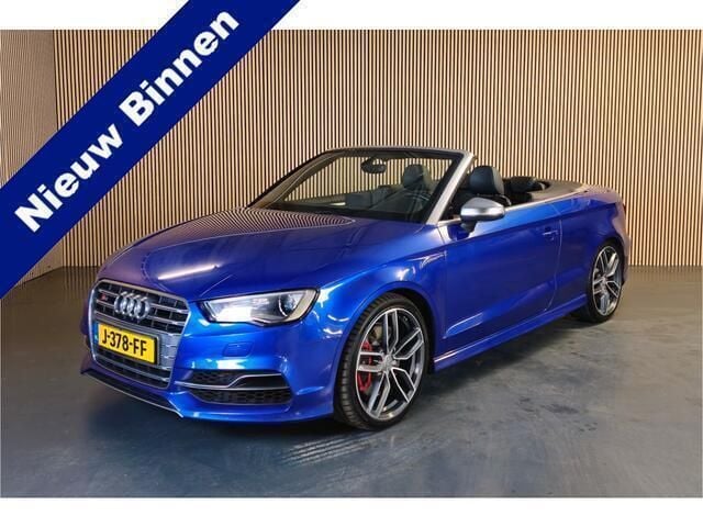 Blauw Gebruikt 2016 Audi A3 Cabriolet Cabriolet | € 28.450 - Afbeelding 1/4