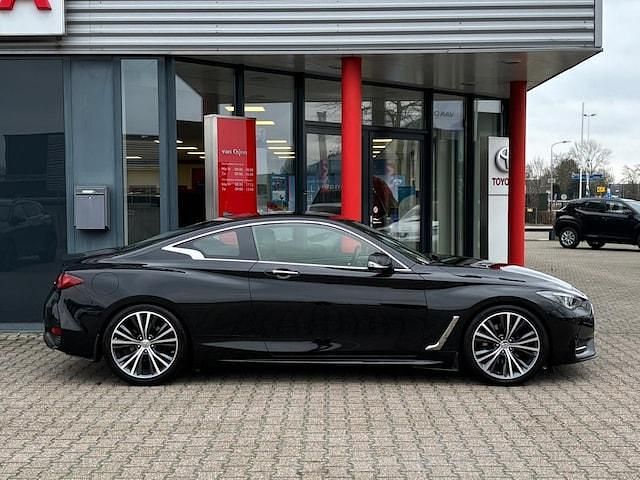 Occasion Infiniti Q60 Premium 211 PK (155 kW) 2019 Zwart (metallic) Coupé